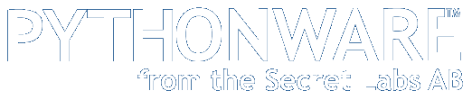 pythonware (tm) from the secret labs ab